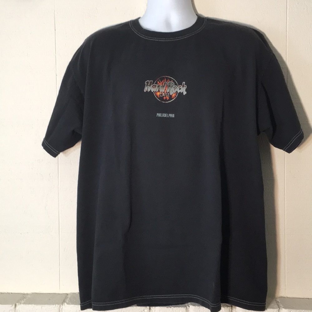 HARD ROCK CAFE PHILADELPHIA 2XL BLACK.